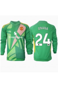 Manchester United Andre Onana #24 Keeper Fotballdrakt Tredje Klær 2024-25 Lange ermer
